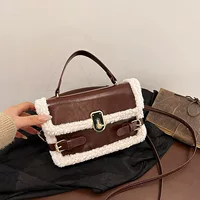 Demi-season trend shoulder bag