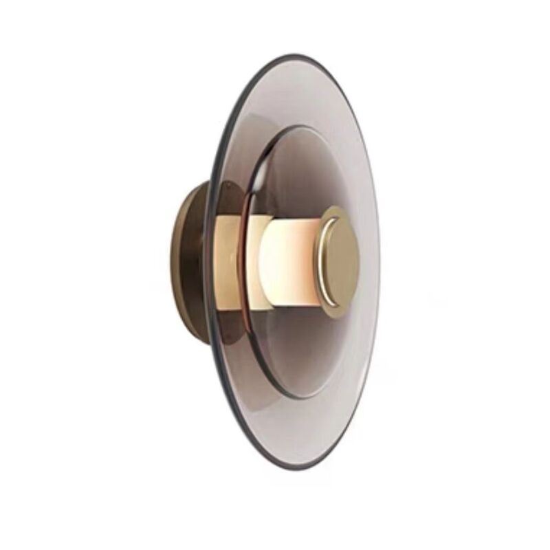 Postmodern Light Luxury Minimalist Home Restaurant Glass Chandelier New Simple Scandinavian Round Creative Bedside Wall Lamp Postmodern Light Luxury Minimalist Home Restaurant Glass Chandelier New Simple Scandinavian Round Creative Bedside Wall Lamp