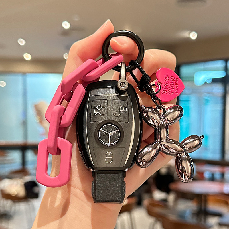 메르세데스-벤츠 B [투명 블랙] 볼론 개 팔찌