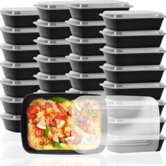 国境を越えた新しい使い捨て弁当箱はプラスチック箱を厚くして包装箱の長方箱使い捨て弁当箱食品級を販売する