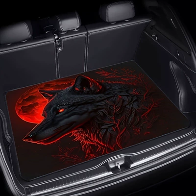 Sports-Style Car Floor Mats, Avtomobil döşəmə paspasları - 0226detm-car-3-75100cm-crystal-velvet-dot-bottom