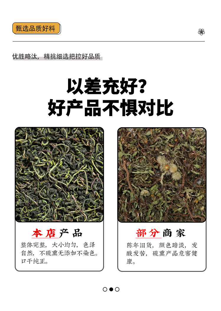 Dandelion Honeysuckle Herbal Tea Set with Lotus Leaf Tangerine Peel and Hawthorn 4 Can Pack key features