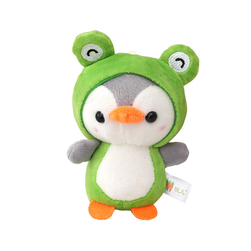 Cute Penguin Doll Little Penguin Plush Toy Transformed into Dinosaur Frog Catching Machine Wedding Throwing Doll Rag Doll
