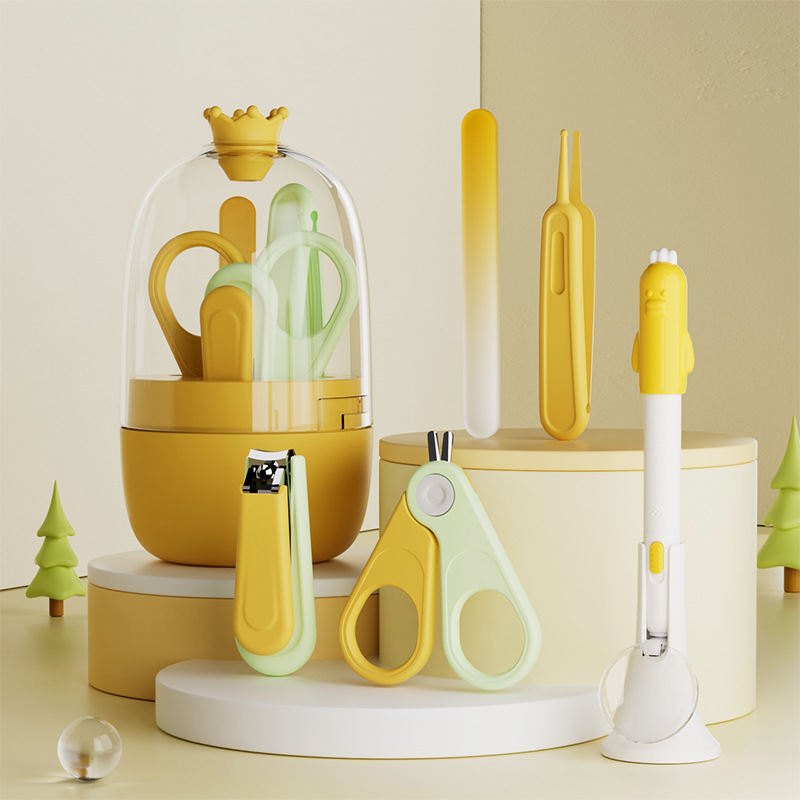 Juego de cortaúñas de corona para bebés cortaúñas para bebés recién nacidos cortaúñas para bebés cortaúñas para niños cortaúñas anti-pellizca