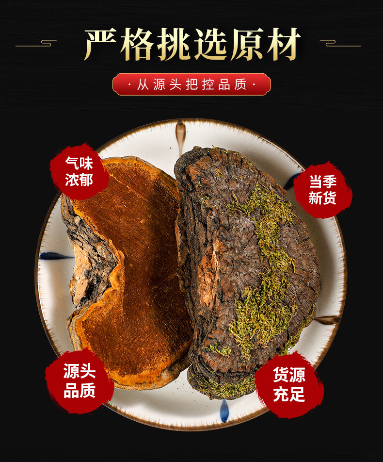 Sang Huang (Sanghuangporus sanghuang) — Wild-Grown Tibetan Medicinal Mushroom, Sulfur-Free, Custom Milling overview