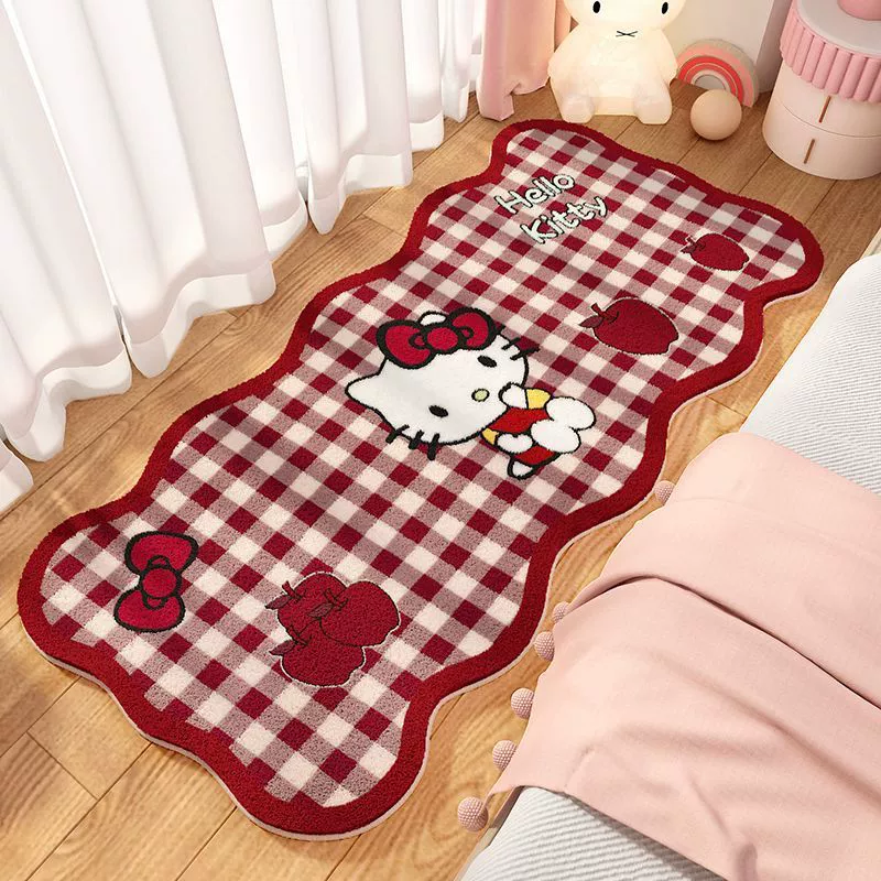 Коврик Cartoon Hello Kitty, искусственный мех (имитация кашемира), размеры 40×120–80×200 см