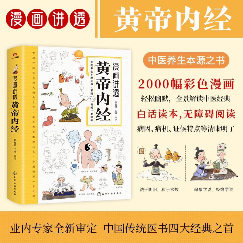 The Yellow Emperor's Internal Classic comics explain the origin of…