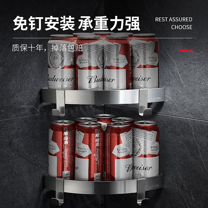 Малый размер штатива для ванной комнаты без пробивания