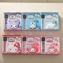 跨境新款TWS-K19A卡通硅胶保护壳拉链精美LED手表入耳式蓝牙耳机