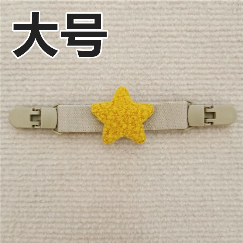 INS estilo coreano clip de suspensión oso pantalones de tirantes para niños clip anti-caída clip de la correa del hombro soporte de la falda de la suspensión antideslizante artefacto de hombro