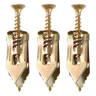 New driven gypsum board expansion screw high manganese steel color zinc gypsum board special expansion nail iron aircraft plug