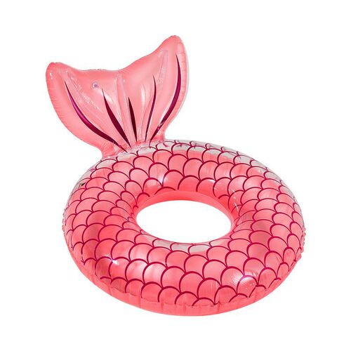 Wanmei's new mermaid tail swimming ring adult lifebuoy floating row floating water chair inflatable floating bed blisters