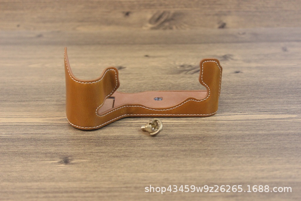 (2개) 후지 XH2S 카메라 가방 보호 커버 레이어 가죽 베이스 하프 세트 어깨 가방 퀵 핏 하프 세트