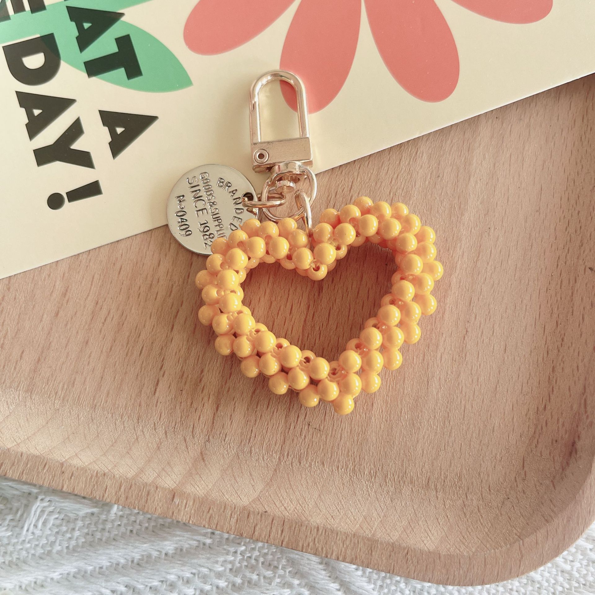 15g Weight Keychain Classification 1 Piece Quantity Holiday, Banquet, Daily Occasion Acrylic Material Heart Shape Pattern Lady Style 1 Piece Lady Heart Shape Acrylic Keychain 9