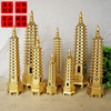 New Metal Craft Pin Yaisha brand Wenchang Tower Model 9 -layer 13 Plating Galfenus Fine Wenchang Pagoda