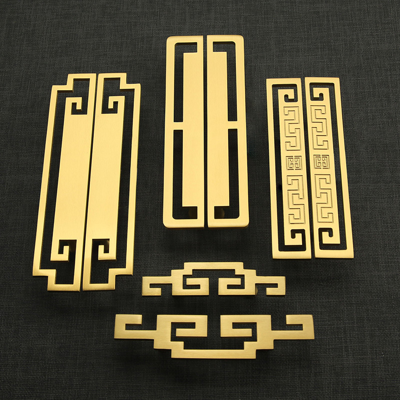 Factory wholesale Chinese handle cabinet door new Chinese brass…