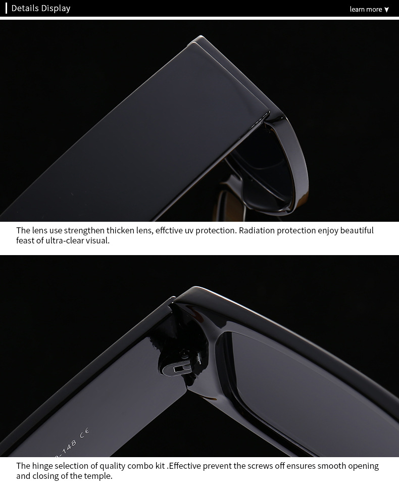 populaarsed moodsad päikeseprillid tänavafotograafias kuulsuste modelli ruudukujulised päikeseprillid naistele 9153_voghion.com