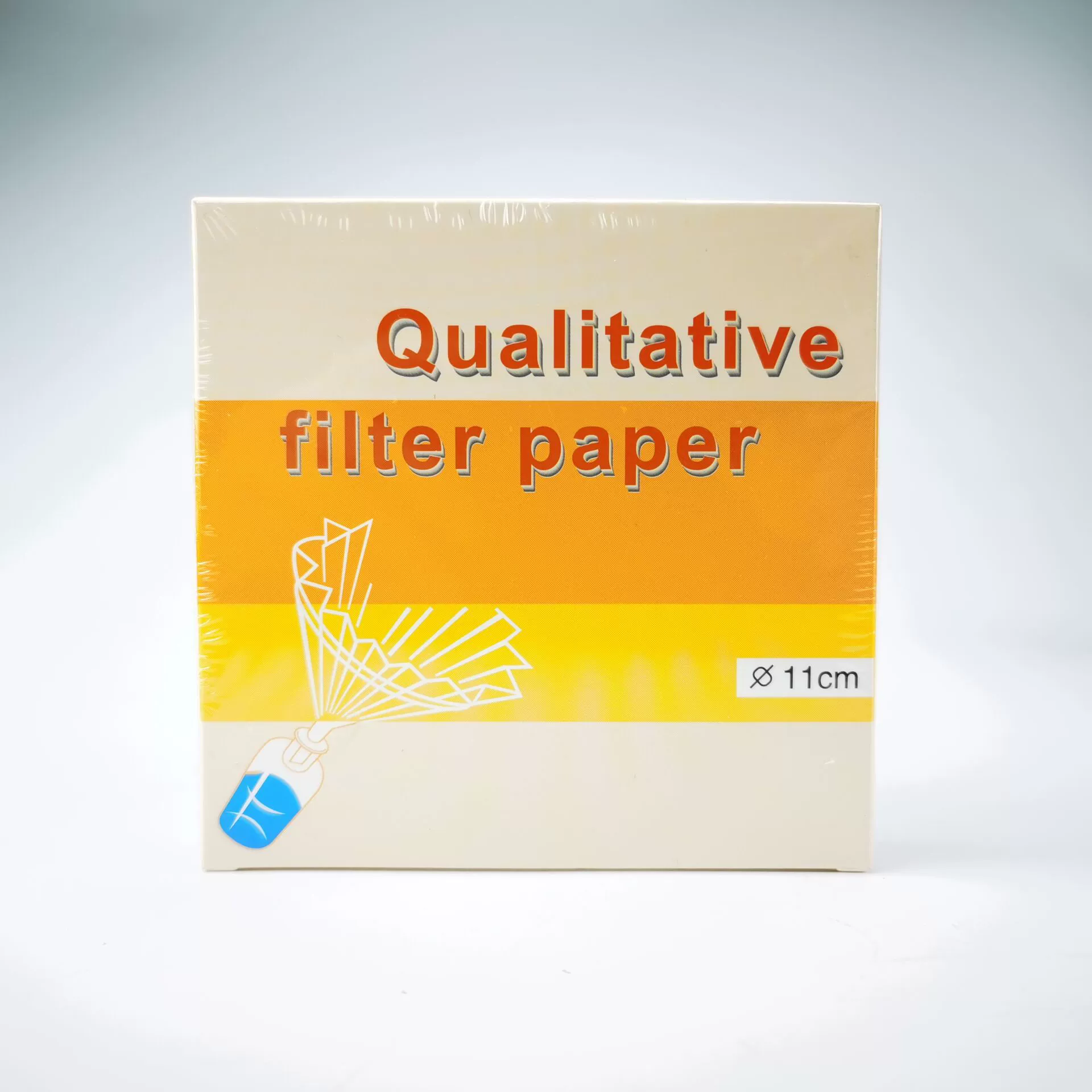 Нейтральная качественная фильтровальная бумага 11 см Английская упаковка