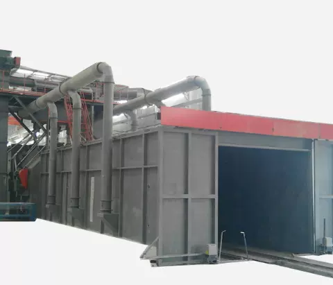 台车式抛丸清理机 抛丸机 抛丸 抛丸机清理机 青岛抛丸机