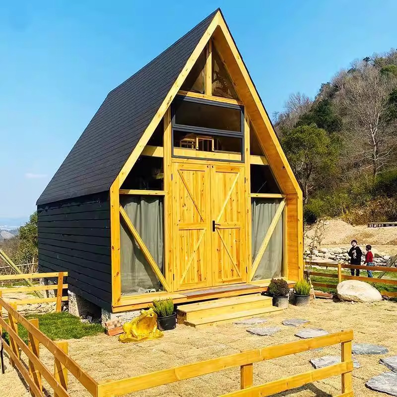 Casa de alojamiento en línea moderna creativa móvil Bosque Beachfront Inn Hotel Villa Patio Ocio al aire libre