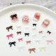 Internet Celebrous Mini Bow Nail Art Accessories All-Match Sweet Cool Wind Big small size Ribbon Tie Diy Wear Armor Accessories