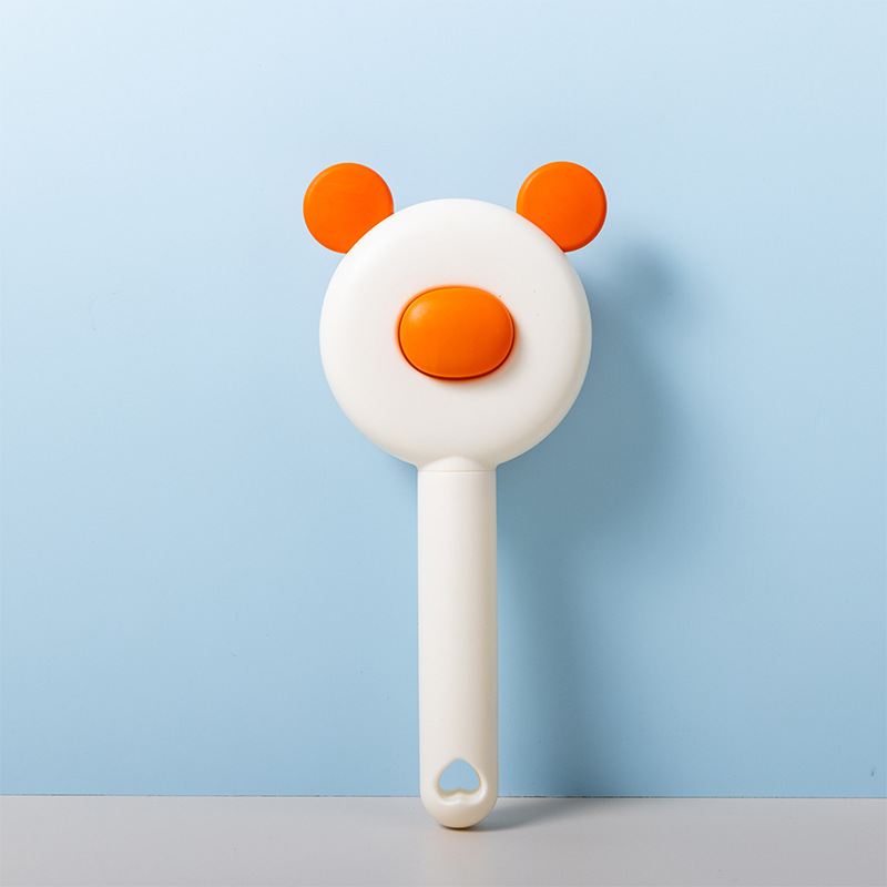 Cross-border peine para mascotas gato peine perro de un solo clic peine de eliminación de pelo automático decoloración nudo cepillo de belleza al por mayor