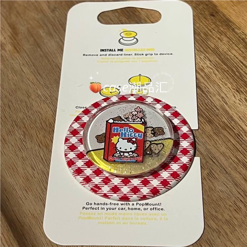 【ハローキティ共同ブランド バブルソーダ ユニバーサルマグネットホルダー】スナックパラダイス KT缶 バンプエアバッグ|undefined
