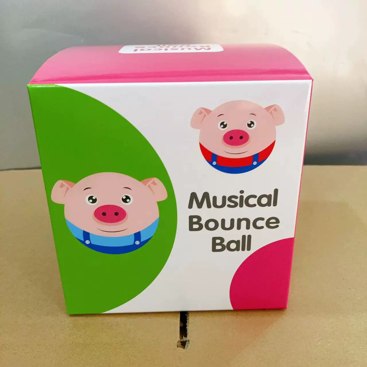 Прыгай свинья английская упаковка цветная коробка Прыгай свинья игрушка