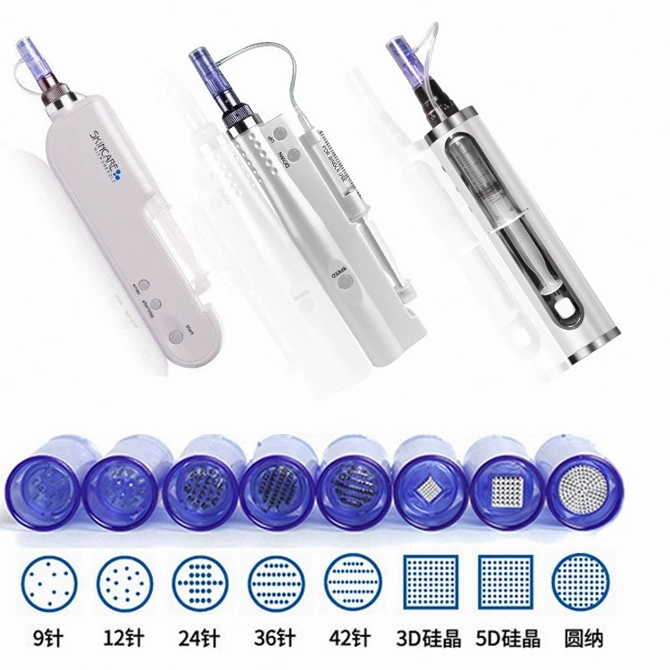 Нанокристаллический импортный инструмент Игла Микроигла Растворенный точечный водный свет Оригинальные товары Расходные материалы Импорт микрокристаллический круглый кристалл 5D силиконовый Кристалл 36 игл