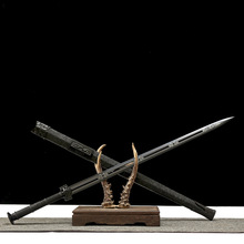 【未开刃】龙泉市锻打手工宝剑镇宅送礼收藏摆设挂件一件代发批发