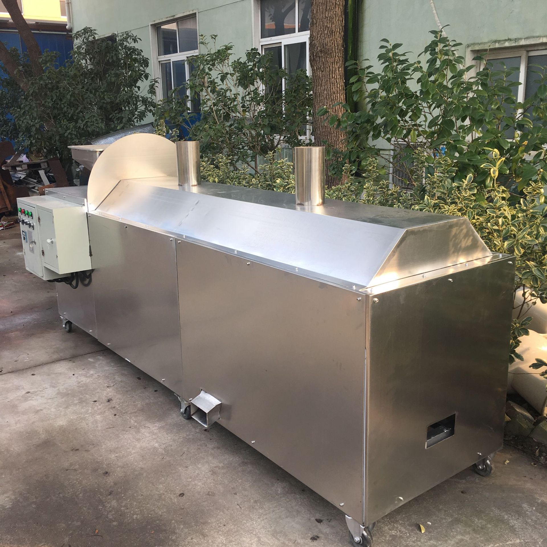 全自动炒米机机械设备厂家