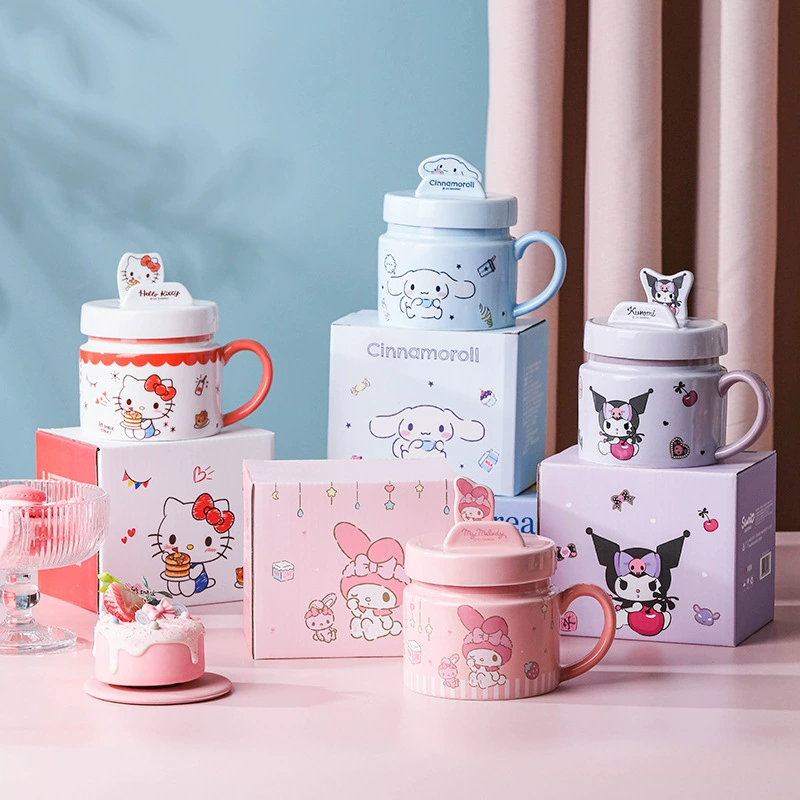 Sanrio, Hello Kitty, керамический детский держатель для телефона со стеклом