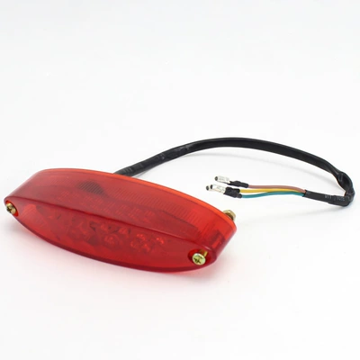 Motorcycle modification parts large Tail light - red-shell