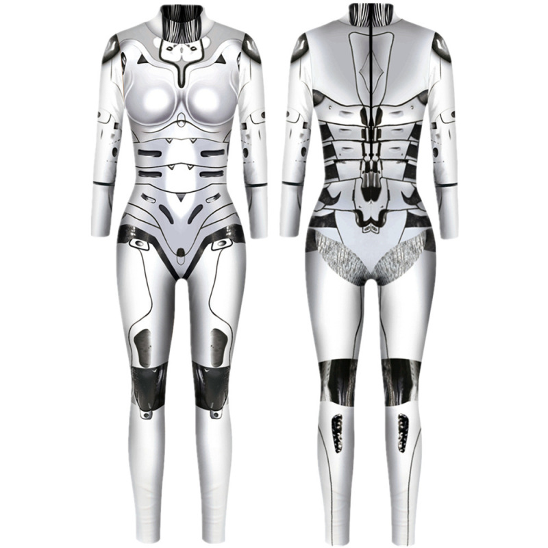 新型ハロウィーン3dプリント鎧親子ロボットcos演じる者服ガードル|undefined