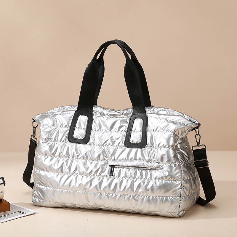 Cross-Border Large-Capacity Short-Distance Travel Bag, Portable Cotton Clothing Bag, Dry and Wet Separation, Fitness and Sports Carry-On Luggage Bag Wholesale