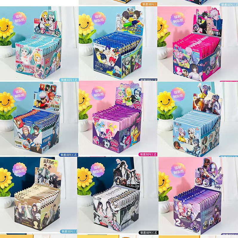 Millet secondary yuan pony baoli animation peripheral double flash silver onion 75mm cartoon brooch yum iron badge wholesale