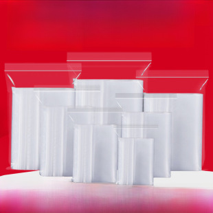 Pe ziplock bag thickened transparent seal bag plastic packaging bag storage seal bag jewelry packaging bag waterproof bone bag