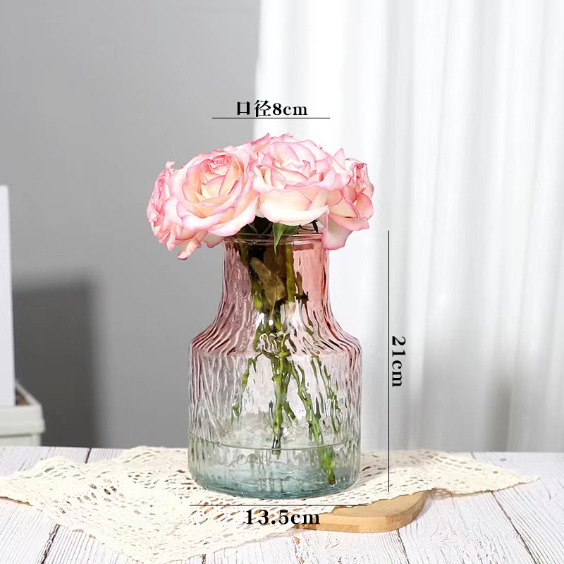 빙하 꽃병 (보라색)