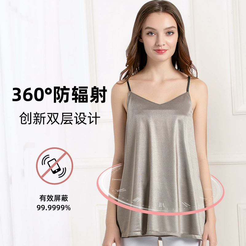 Одежда для радиационной защиты Одежда для беременных, натуральные товары, Одежда для беременных, Серебряное волокно внутри, ремень для радиационной защиты для работающих женщин во время беременности, двухслойный