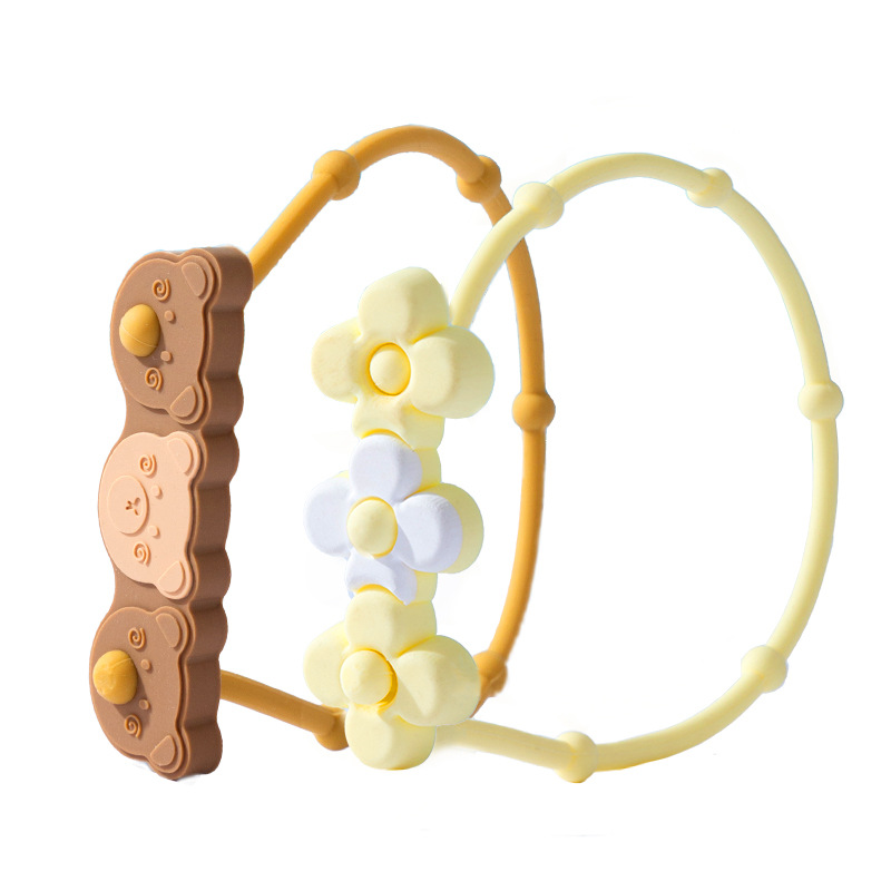 Pequeña flor Oso planta aceite esencial collar perro gato al aire libre anti-mordedura impermeable perro mascota productos para gatos