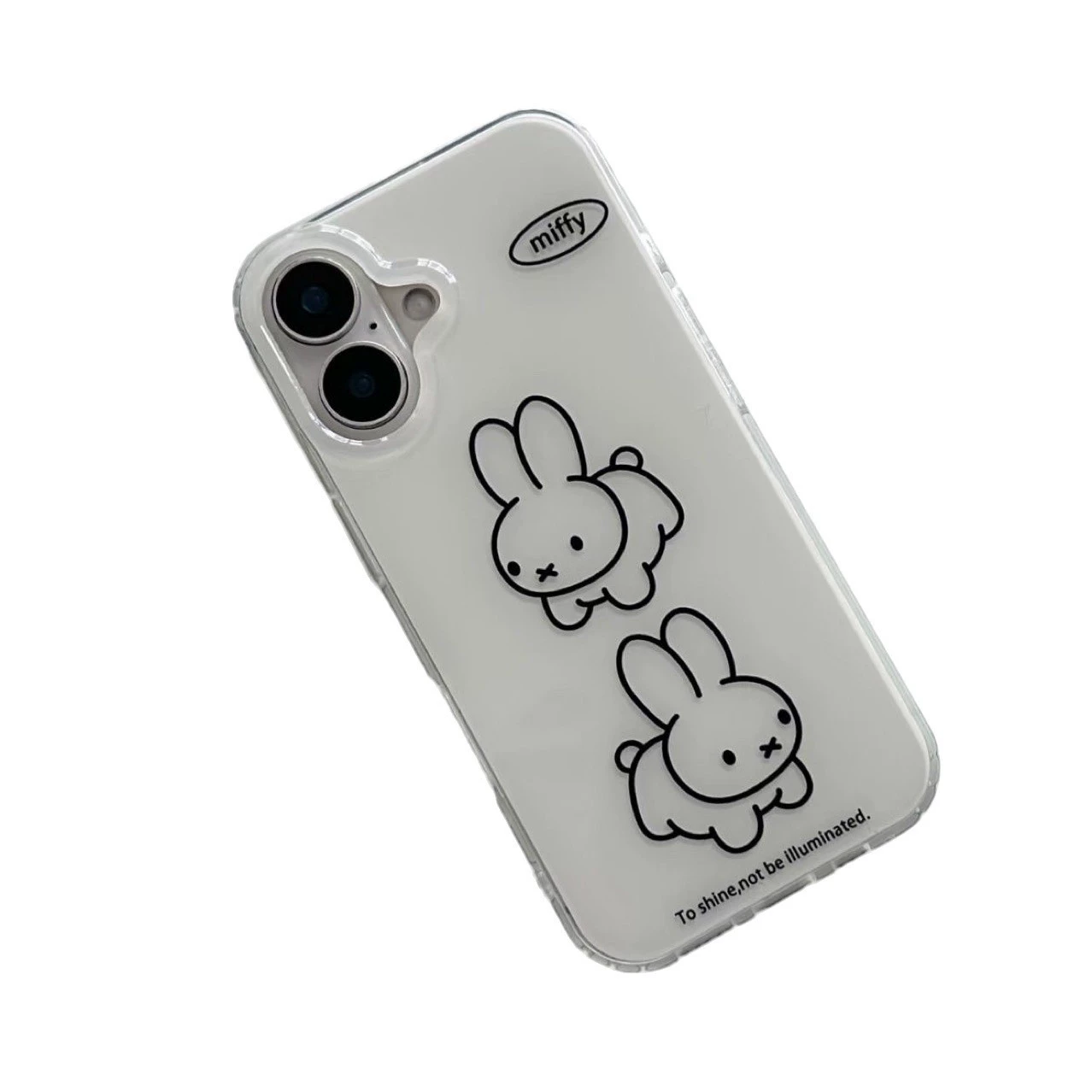 Apple, кролик, iPhone 16/15, двухслойный чехол для телефона, 15промакс, 11 шт., защита от падения, iphone