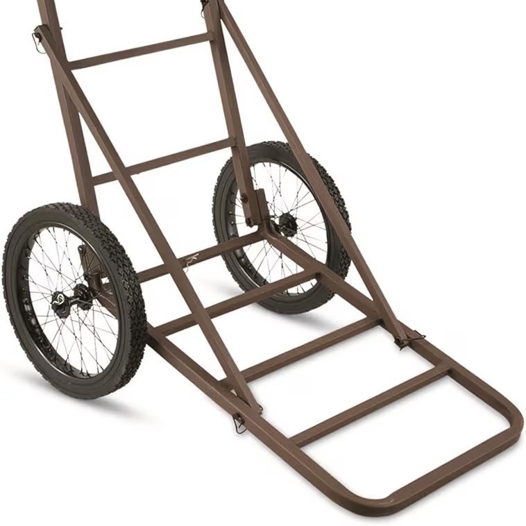 户外狩猎折叠推车 鹿车 野营地便携可折叠狩猎推车