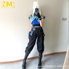Na Meow Fearless Contract cos スーツ女性 Jiefeng コスプレ同じスタイルの衣装女の子 jett Valorant Yeti