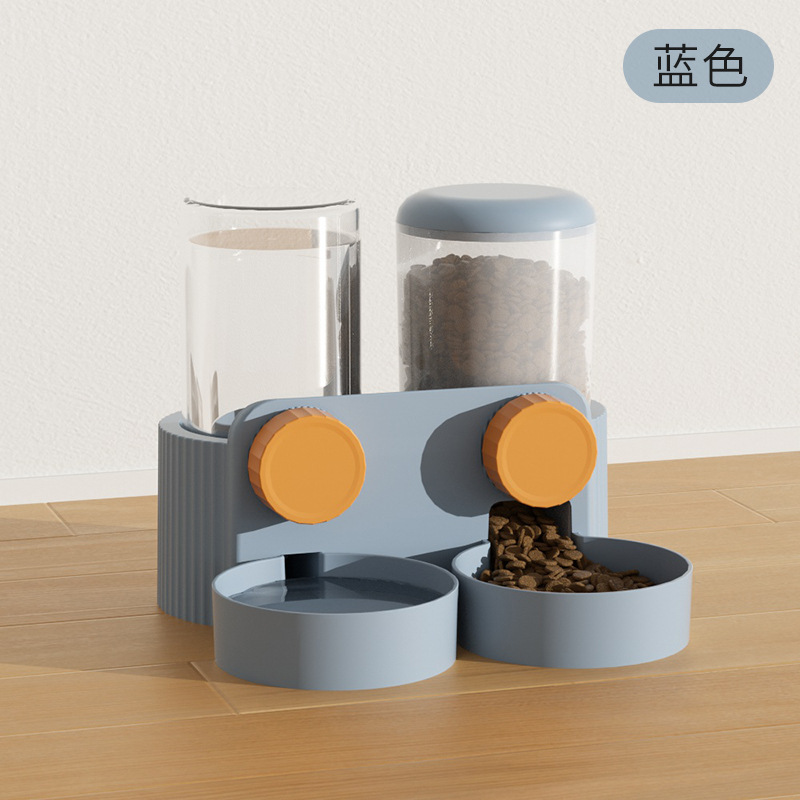 犬掛け式浄水器大容量猫が水を飲む自動給餌器飲料器が犬のかごにぶら下がっている給餌器|undefined