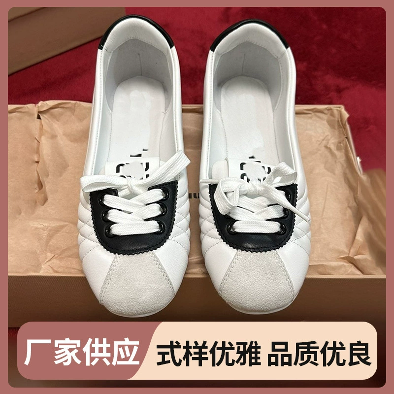 24 новые весенние и летние новые плоские туфли