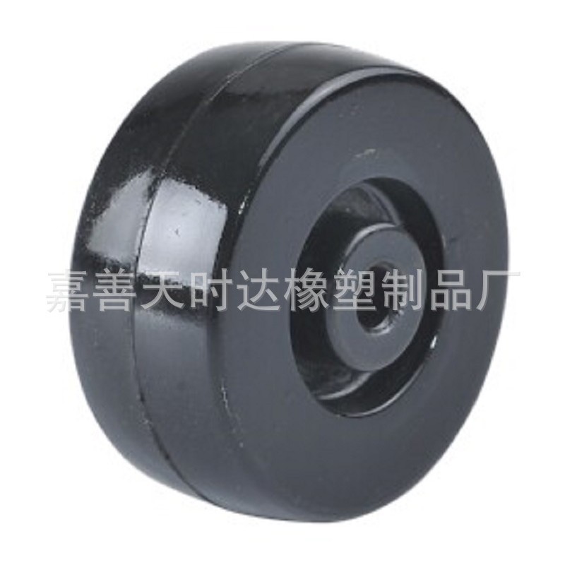 厂家供应橡胶硬轮，2寸橡胶轮，2.5寸轮子，转向脚轮，硬质胶轮