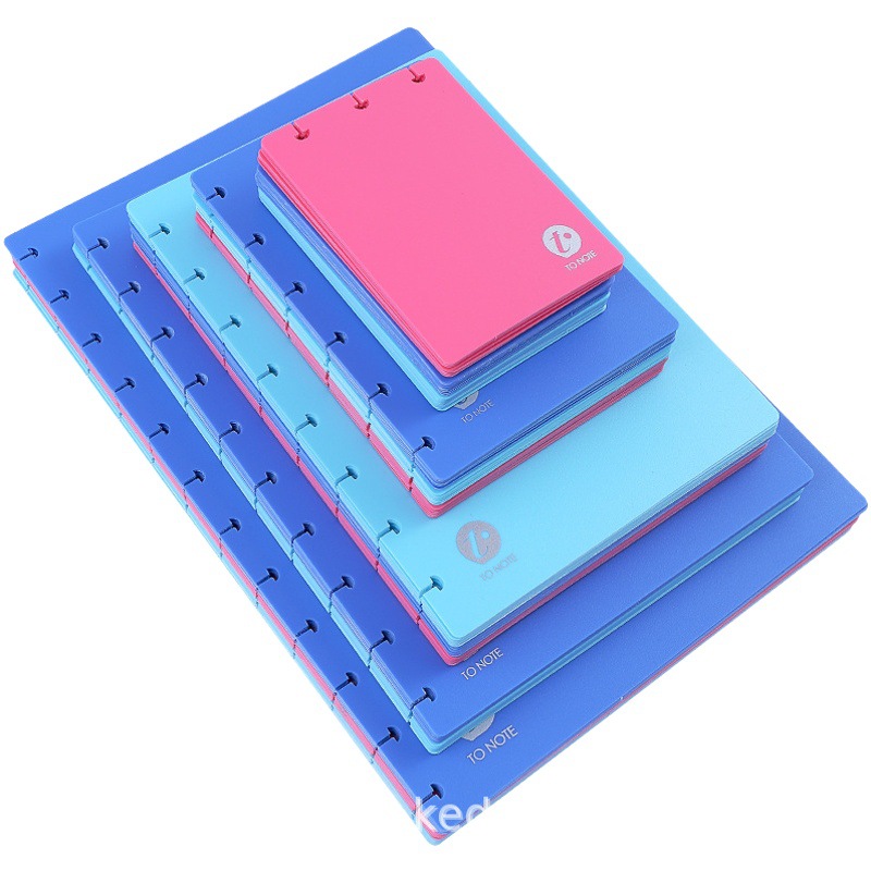 Kedeou T-agujero de hojas sueltas cubierta de la seta agujero de hoja suelta seta de sellado de hojas sueltas libro de encuadernación de producción de bricolaje al por mayor