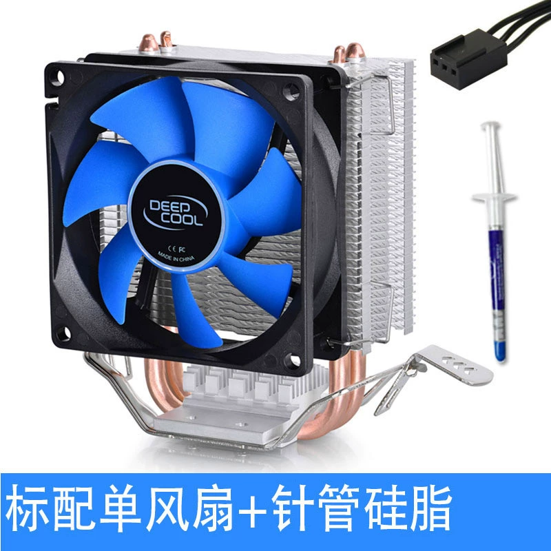 Охладитель CPU Bingling мини, низкопрофильный, 2 медных теплотрубки, для 1155/AMD1151