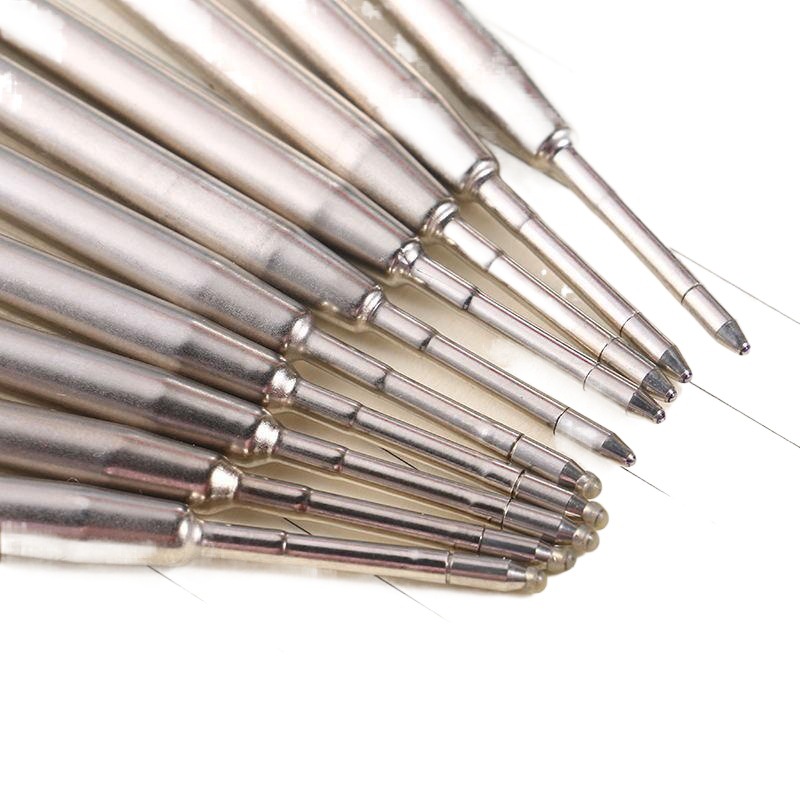 Spot G2 Metal Ballpoint pen refill 1.0mm metal push refill 424 oily metal refill refill customization