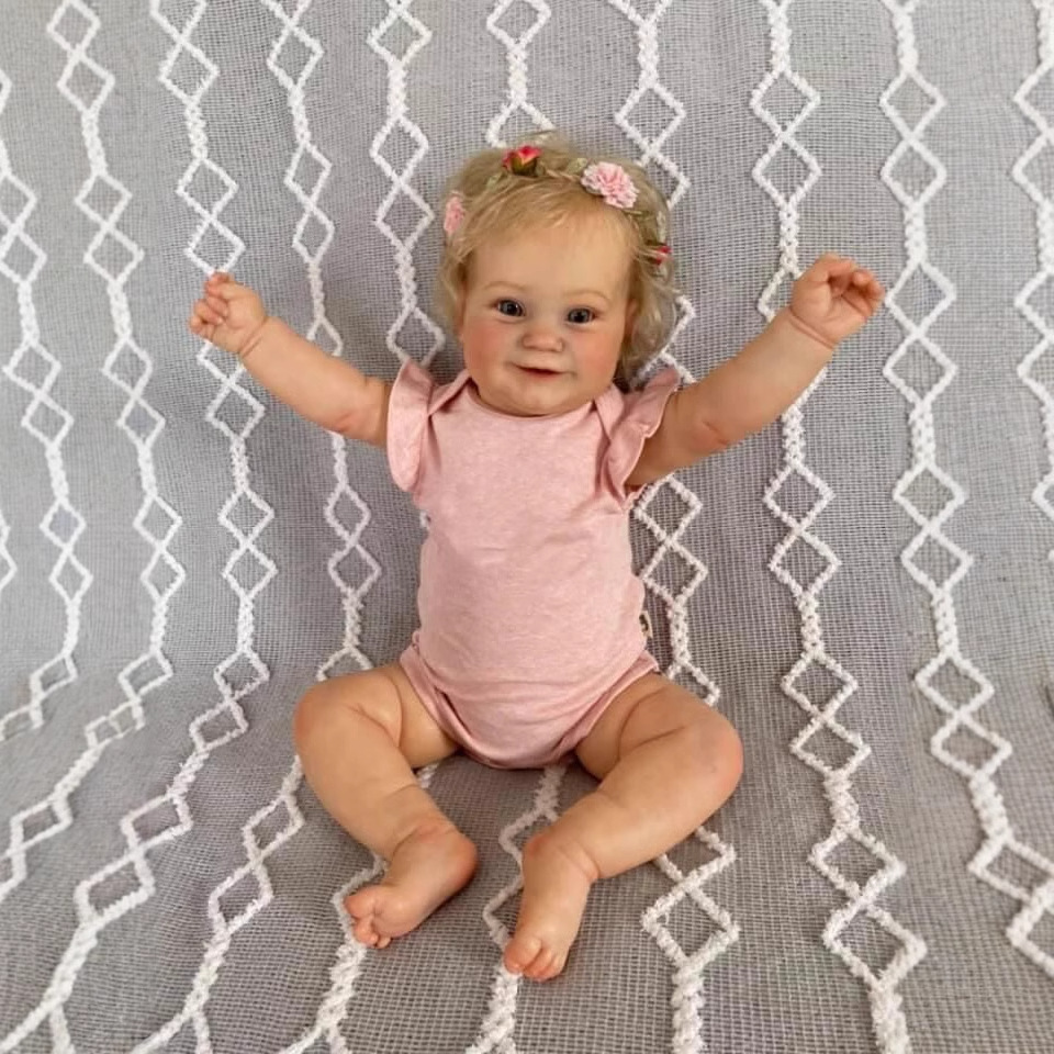 60/50cm simulación niña muñeca niño lindo bebé transfronterizo e-commerce suministro Maddie